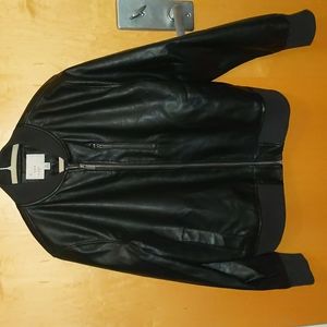 A New Day Faux black leather jacket XXL